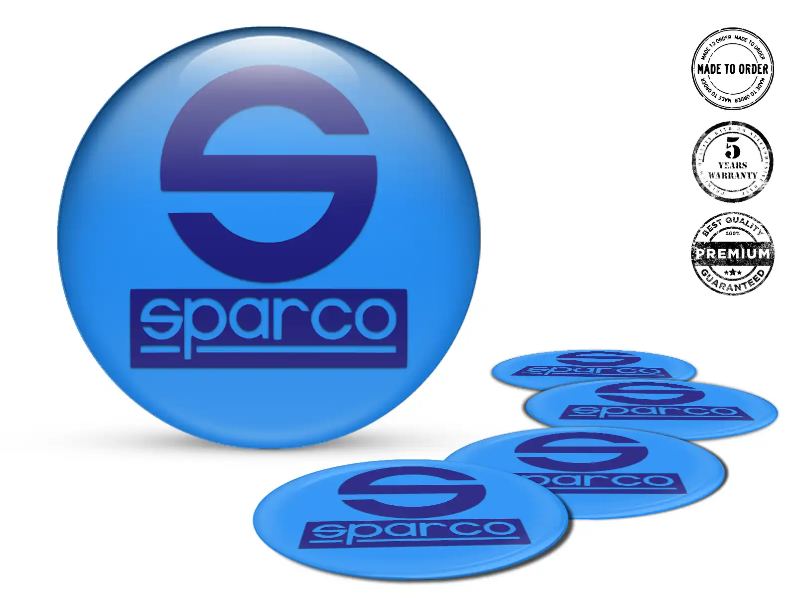 Sparco Silikonsticker Individuell Racing Horizon Marke